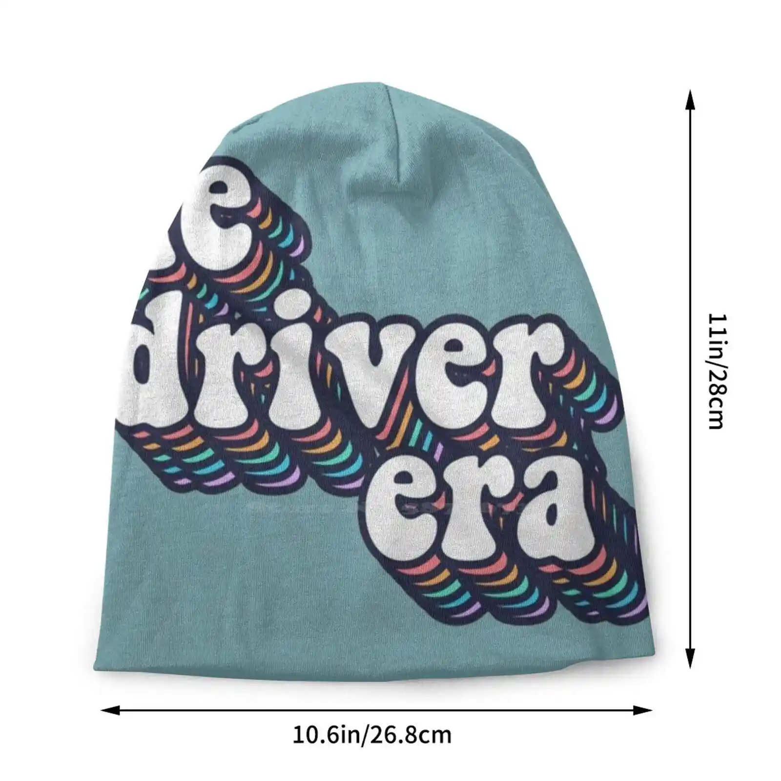 The Driver Era Rainbow Vintage Retro Design Knitted Hat Warm Beanie Outdoor Caps The Driver Era Tde R5 Multicolor Rainbow Ross