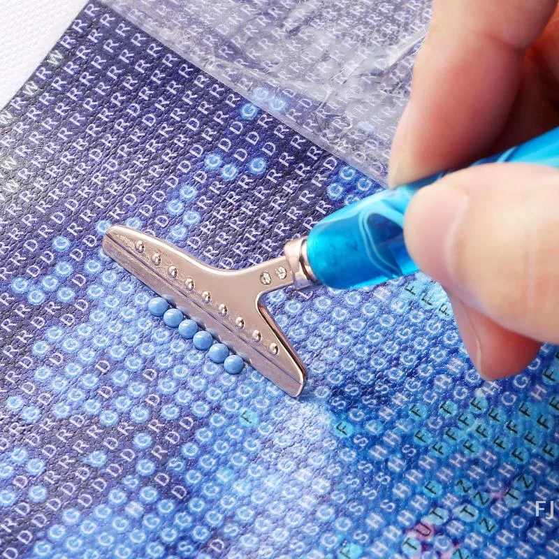 

[YU]1/3pcs Diamond Painting Pen Tool Kits Pen Tips Crystal Point Drills Pen Handmade Tools