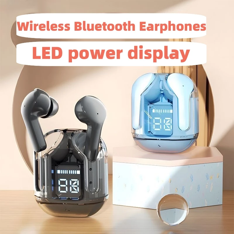 TWS Wireless Earphone Bluetooth 5.3 Headphones Sport Gaming Headsets Noise Reduction Earbuds for All Smartphones