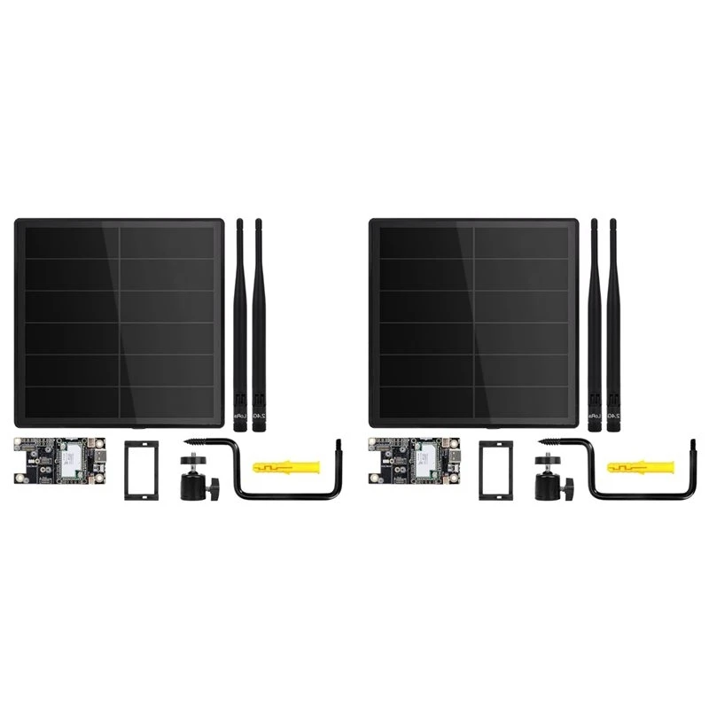 T24C 2X D5L Solar Node With 5V Solar Panel RAK19007 & RAK4631 Wisblock Integration Lora Iot Low-Power Bluetooth Wifi Module A