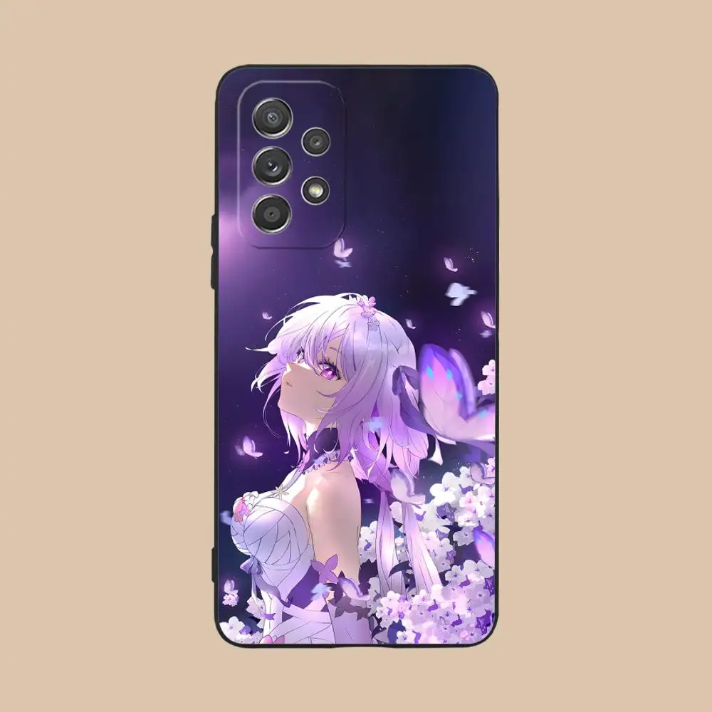 هونكاي ستار السكك الحديدية الخروع قضية الهاتف لسامسونج غالاكسي A73 72 71 70 56 55 54 53 52 36 35 34 23 16 15 5G اللون واقية #6