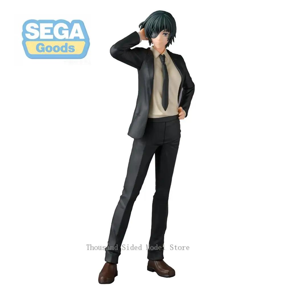 Disponibile Originale SEGA Chainsaw Man Himeno Desktop Decorare Collezioni Genuino Action Figure Anime PVC Modello Giocattoli Da Collezione