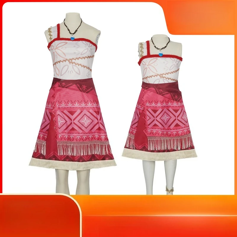 

Moana 2 Cosplay Costumes Adult Kids Full Set Outfits for Theatrical Stage Performance Halloween Carnival Theme Party Dress