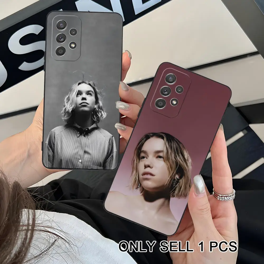 Milly Alcock Phone Case for Samsung Galaxy A26 25 24 23 22 21 17 16 15 14 13 12 11 5G Soft TPU Shockproof Cover