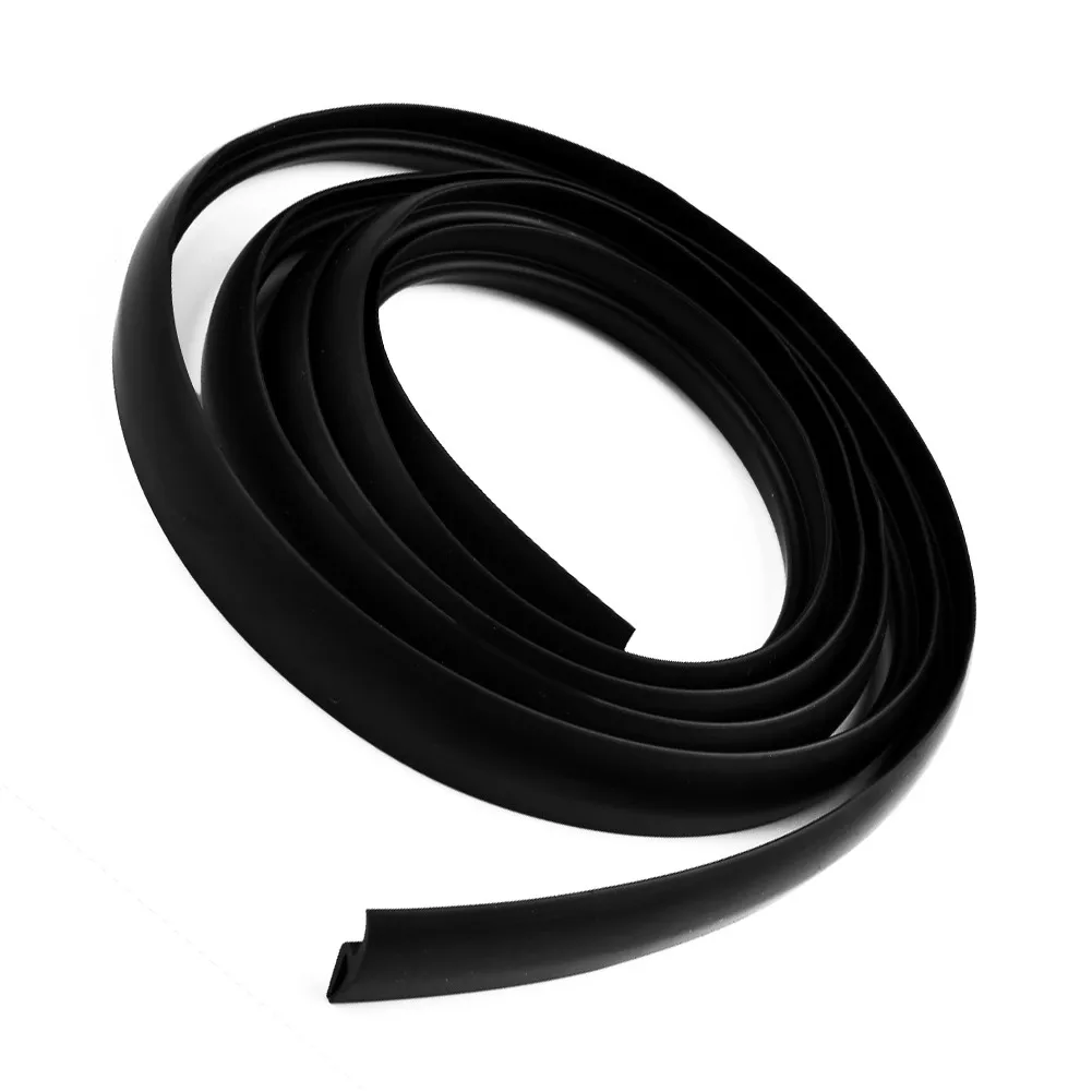 

High quality Sealed Strip Trunk Lip 2m Black Edge Seal Trim For Car Front Protector Strip Universal Weatherstrip