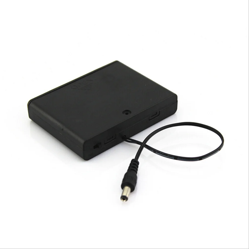 Aa Holder Box With Wire Connector Spring Clip For Monolithic System Mobile Robot Storage Case Rechargeable