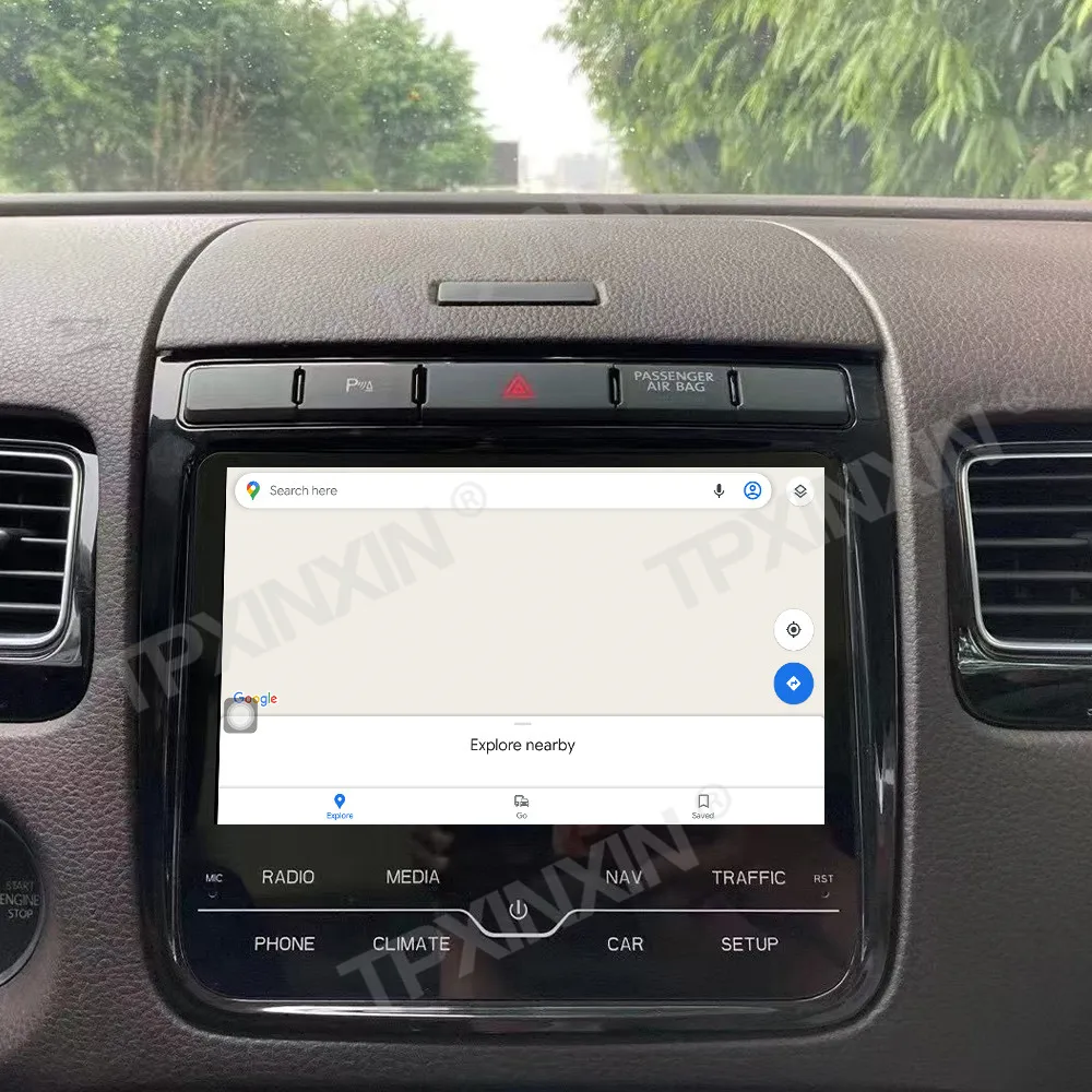 2 Din Car Radio Stereo Receiver Android 13.0 For VW Touareg 2011 2012 2013 2014 2015 2016 2017 GPS Navigtion Receiver Head Unit