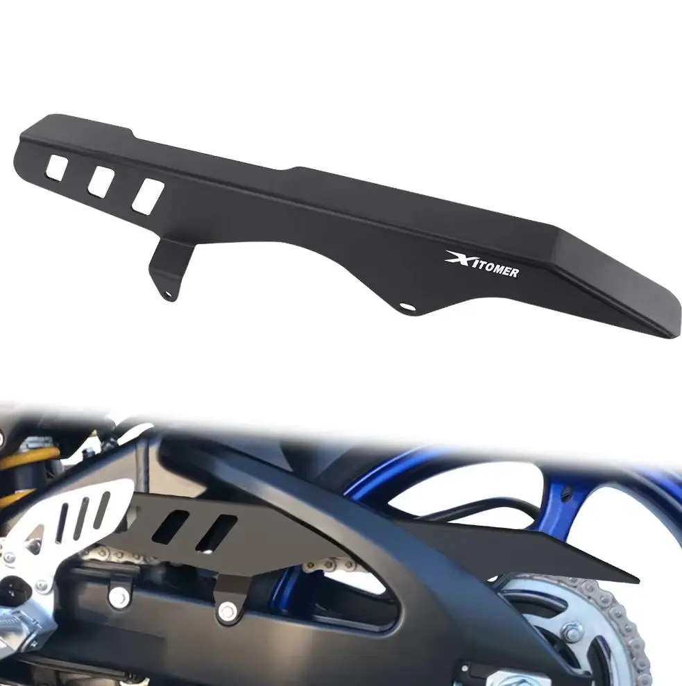 

Fit For Suzuki GSX-R600 2006-2009 GSX-R750 2006-2009 Motorcycle Aluminum Chain Guard Cover Guard Protection Sprocket Protector