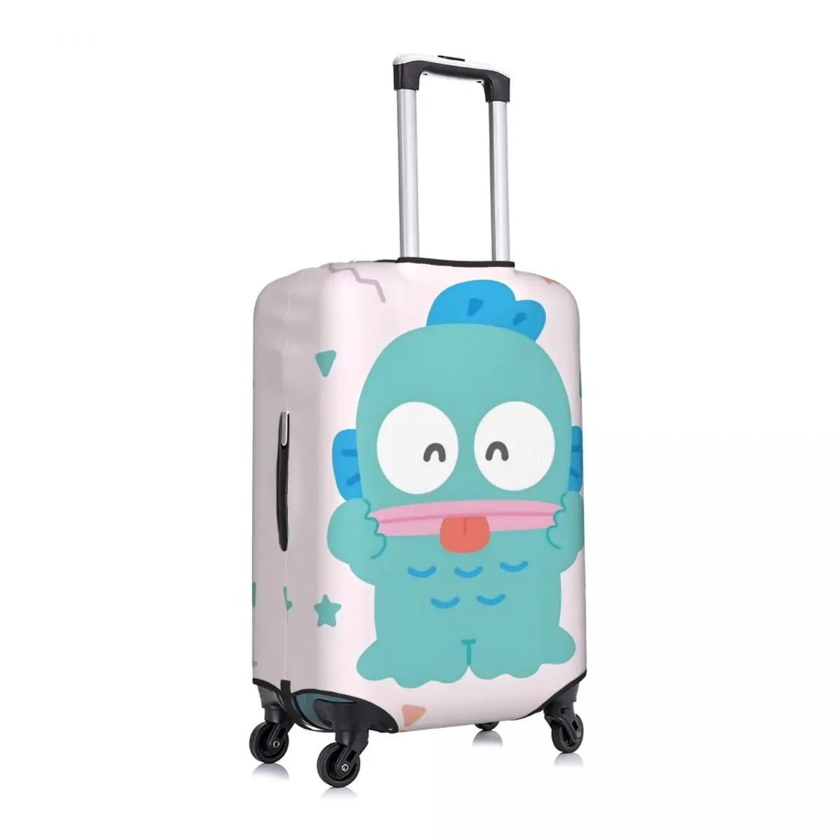 مخصص Kawaii Hangyodon غطاء الأمتعة الموضة الكلاسيكية الطباعة الحيوان حقيبة حامي يغطي دعوى لمدة 18-32 بوصة
