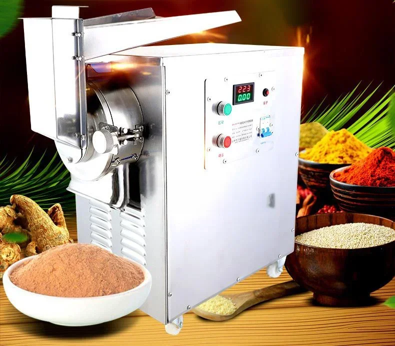 Commerical Cereal Grinding Machine Continuous Chinese Medicinal Materials Crushing Machine Ultra-fine Cereals Grinder