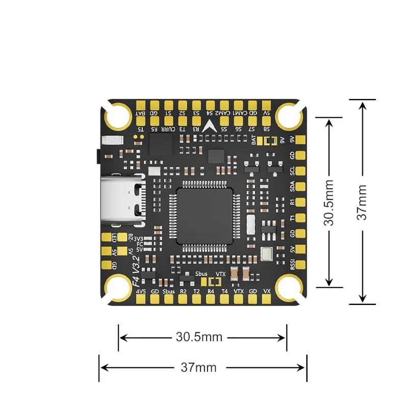 Aocoda-RC F405 V3.2 Flight Controller BLE Wireless Configuration /42688P/Barometer/osd/black box for FPV Racing Drone Parts