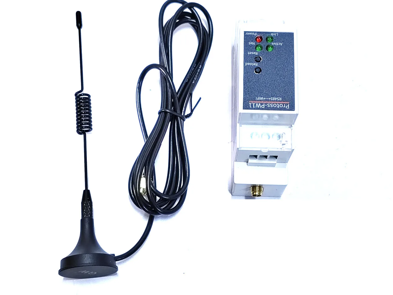 Protoss-PW11 RS485 serial to Wifi Wireless Serial Server Rail Mounting DTU RS485 to WIFI serial server
