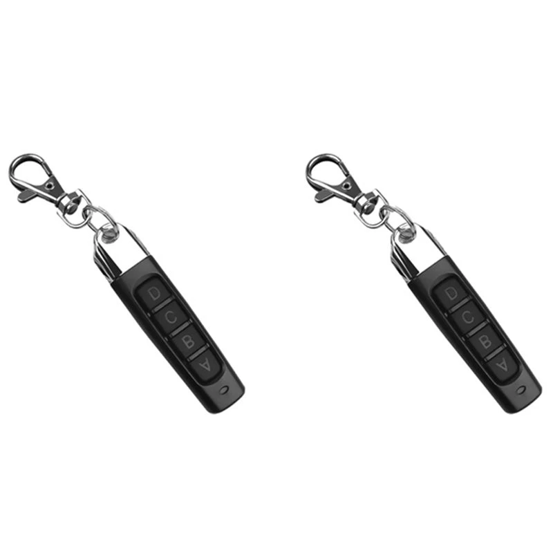 2026 New 2X Universal Remote Control 433.92Mhz For Gates, Garage And Barrier - 4 Buttons, Compact Design, Easy To Use