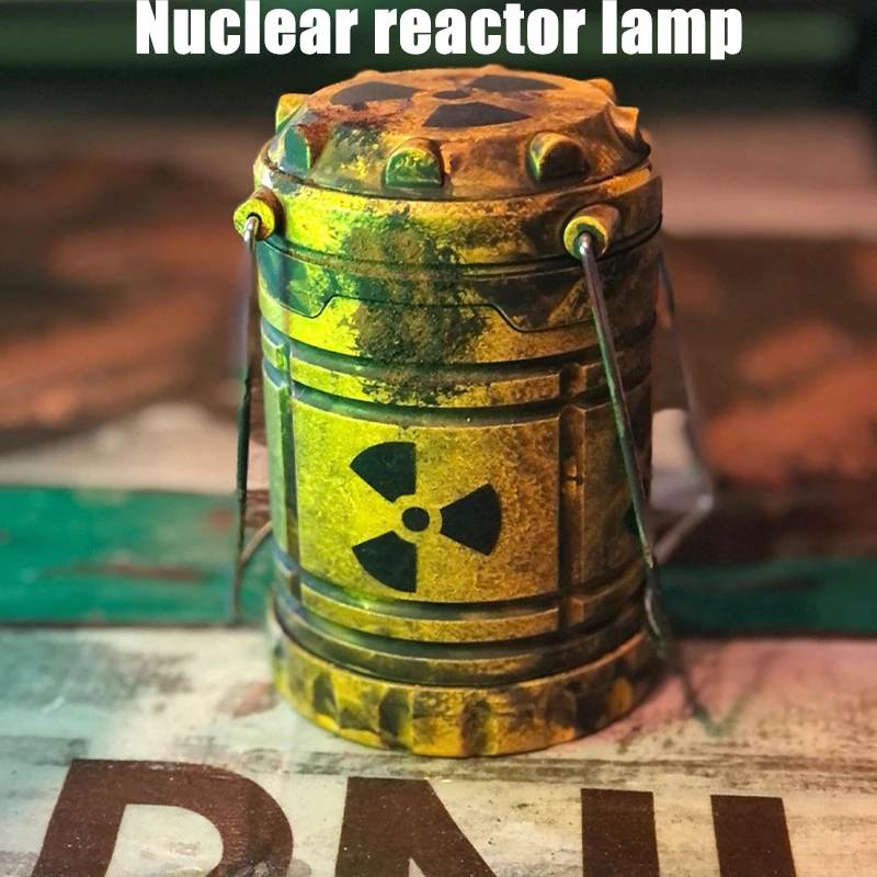 Nuclear Reactor Lantern Resident Evil Outdoor Courtyard Handheld Lantern Nuclear Radiation Ambient Nuclear Reactor Layout Light