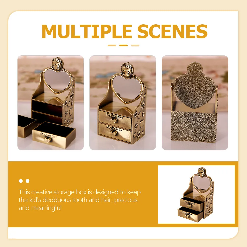 baby-tooth-box-creative-metal-keepsake-case-for-first-tooth-and-curl-storage-retro-vintage-baby-keepsake