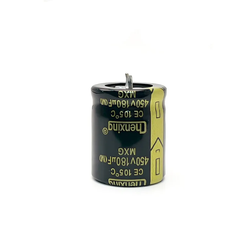 

2pcs 450V 180uF Snap in Electrolytic Capacitor Original New High Quality 25x30mm for Power Supply Amplifier