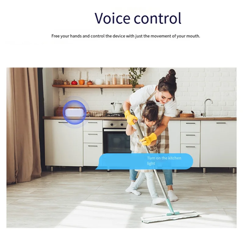 ABMF-Ewelink Wi-Fi مفتاح ذكي للتحكم في اتجاهين وحدة المنزل الذكي وجهاز التحكم عن بعد الصوتي