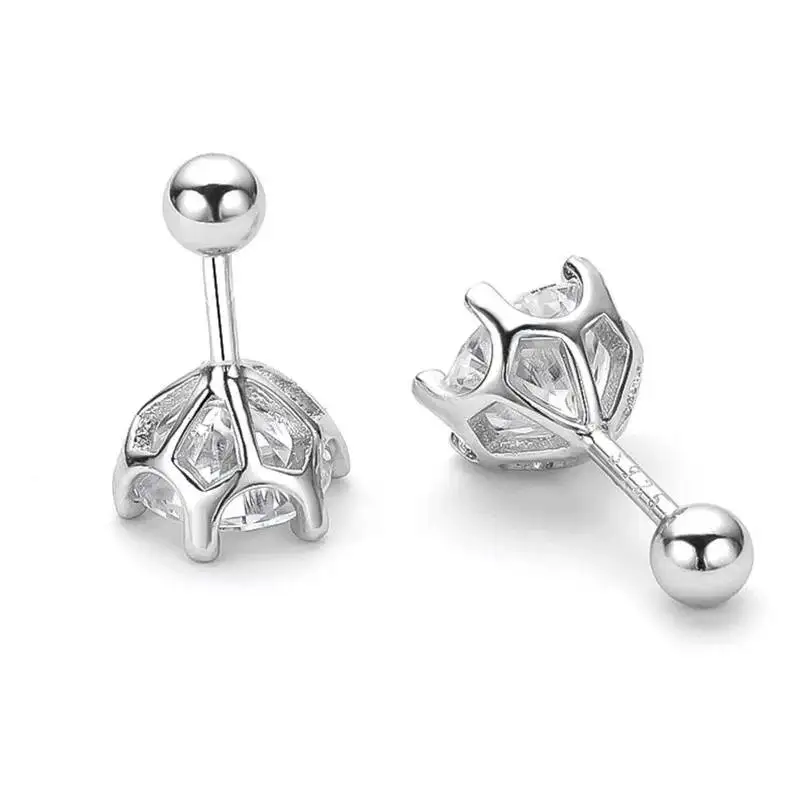 Thumbnail 3 - #73 Compare Moissanite Stud Earrings Before You Buy