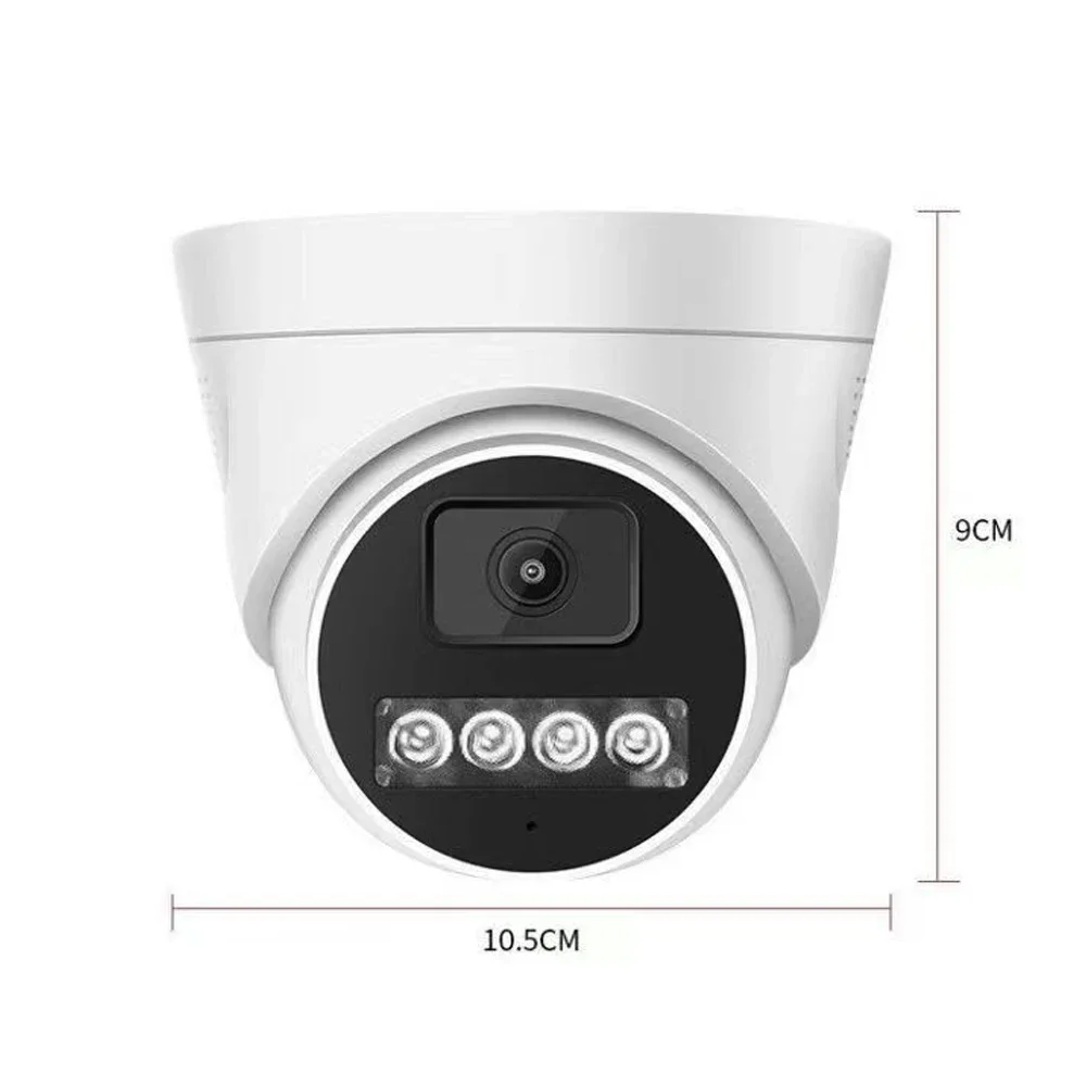 Imagem -05 - Câmera Dome ip Visão Noturna Poe Onvif ai Face Detecção de Movimento Xmeye Pro Áudio 5mp 4mp Interior H.265 hd Mic 5mp