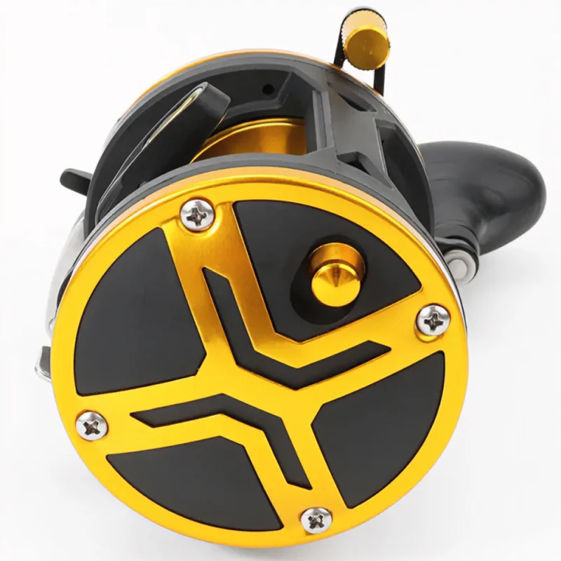 Premium PPQ Heavy Duty Drum Fishing Reel Corrosion Resistant Saltwater Boat Reel for Offshore Sea Angling view 4