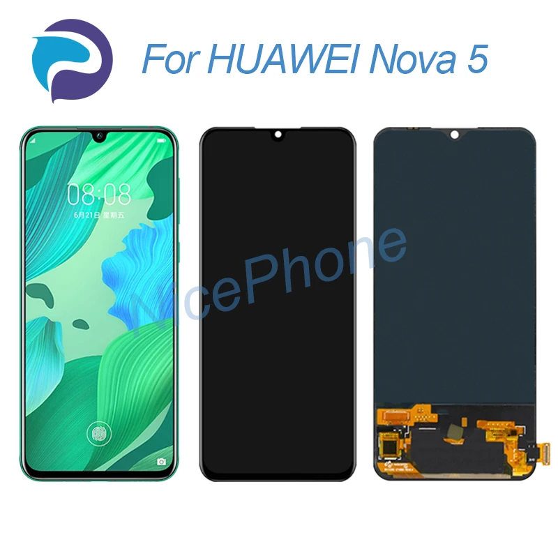 

for HUAWEI NOVA 5 LCD Screen + Touch Digitizer Display 2340*1080 SEA-AL00, SEA-TL00 NOVA 5 LCD Screen display