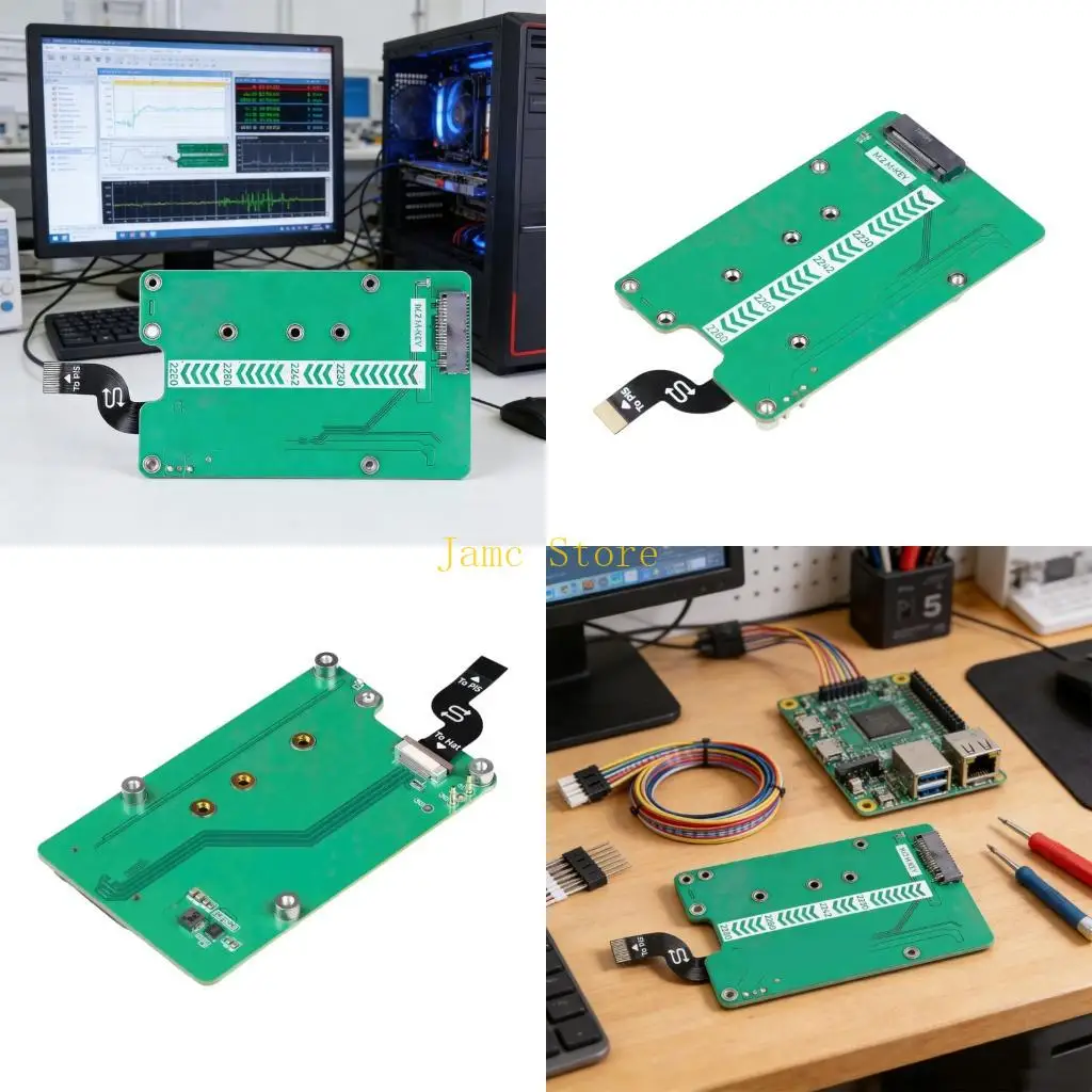 tarjeta-adaptadora-lx0b-pcie-a-m2-soporte-disipacion-calor-nvme-ssd-gen2-gen3-para-placa-desarrollo-expansion