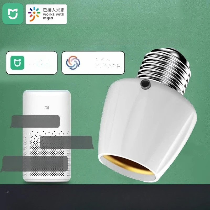 

xiaomi home mijia app Smart lamp holder Bluetooth lamp head E27 screw-in bulb lamp control supports mobile phone control