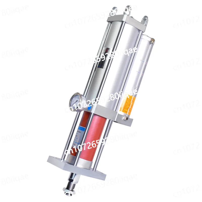 Gas-Liquid Pressurized Booster Cylinder MPT 1T To 10T Bore Size 63-100mm Pressure Double Action Standard Pneumatic Hydraulic