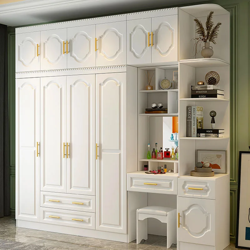 Waterproof Luxury Wardrobe Storage White Organizer Baby Wardrobe Women Kids Display Armario Para Ropa Bedroom Furniture image 2