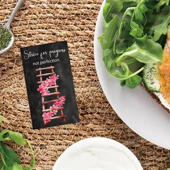 50張午餐盒卡片,勵志名言鼓勵卡,優質清晰印刷,鼓舞人心的勵志卡片 10 最佳銷售 激勵卡片 - №10