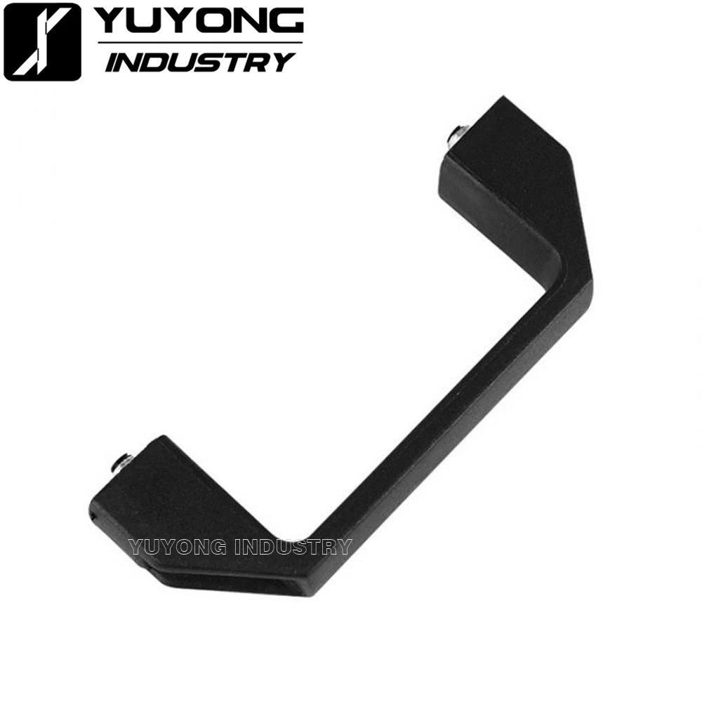 Kunststoff Nylon V Slot Schwarz Tür Griff Set für Aluminium Extrusion Profil