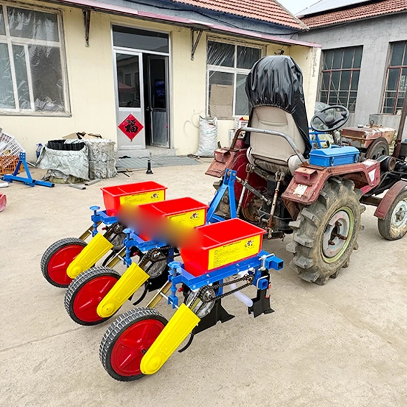 

Four wheel Tractor No till Fertilization and Seeding Machine with Heavy - duty Hand - held Corn and Soybean Precision Seeder