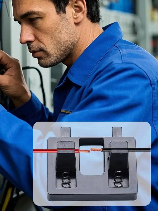 Welding Wire Fixture 3D Printer Part ABS Soldering Bench Fixture Wire Soldering Clamp Portable Electrode Holder Soldering Tool