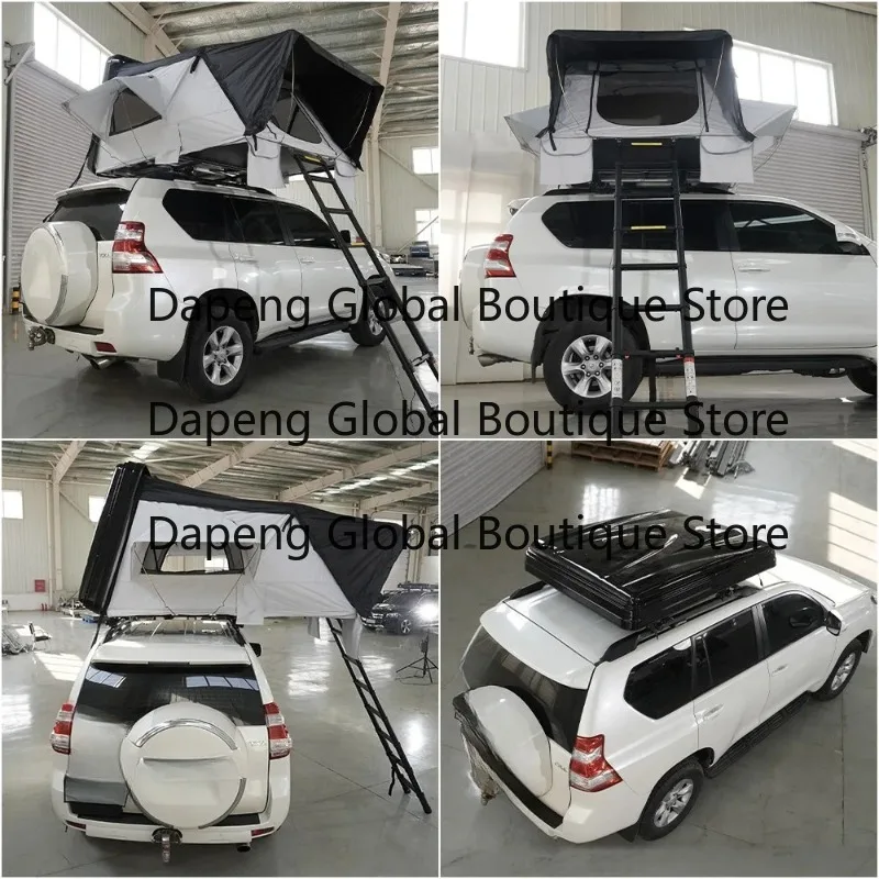 Roof Top Tent Hard Shell Hot Sale Camping Rugged Shell ABS Rooftop Tent