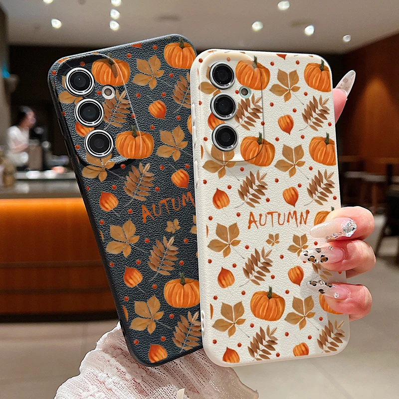 Coque de téléphone feuilles d' - Samsung Galaxy A55 avis et prix