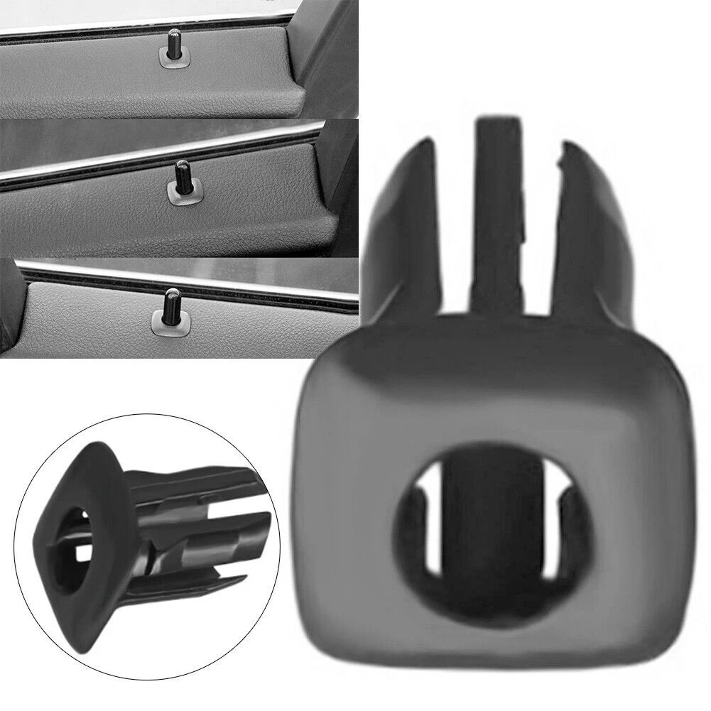 11) Door Glass Pin Guide Trim Panel Locking Knob Button Cover for BMW F10 5 Series  Enhance Its Appearance and Security