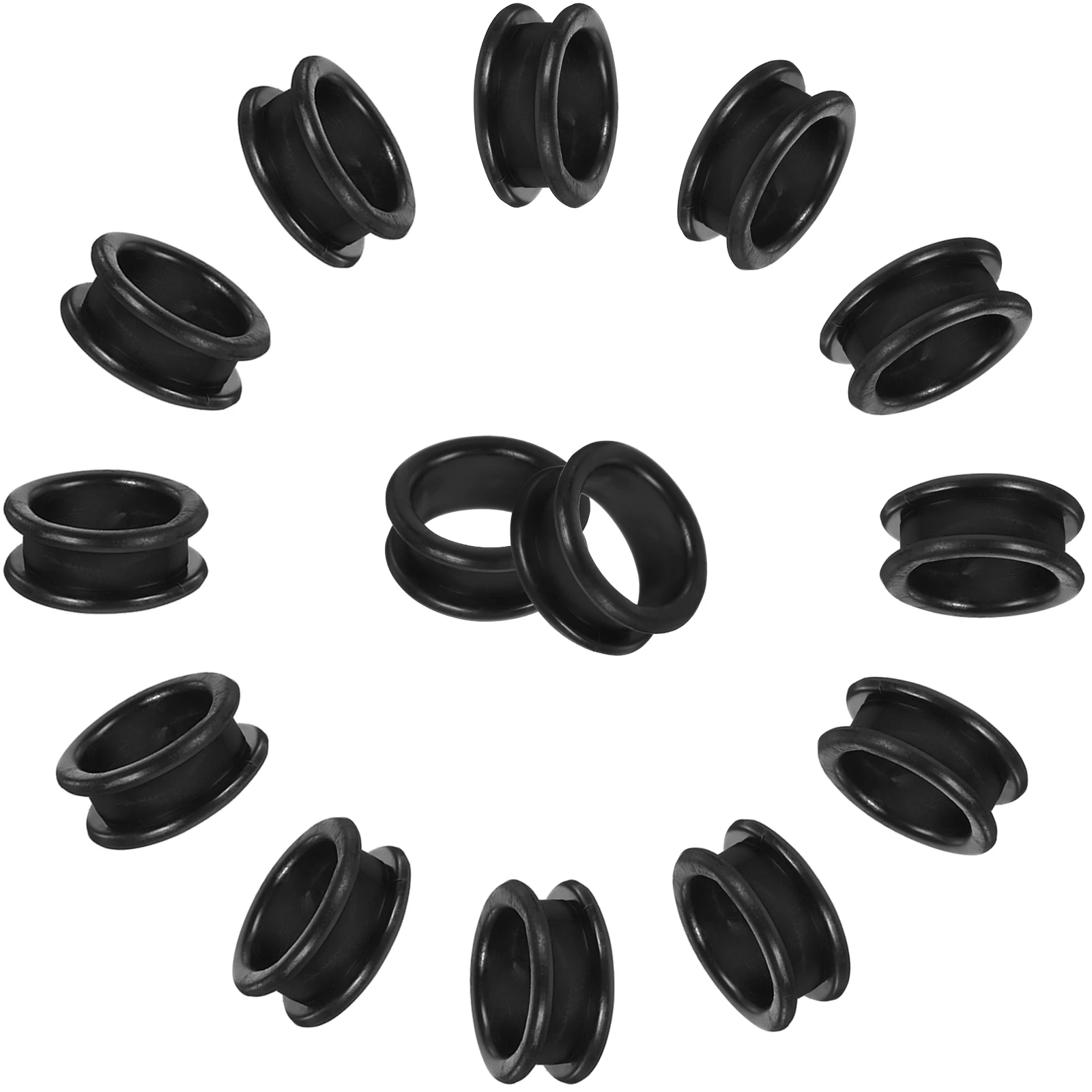 

20pcs Silicone Finger Rings for Scissors Non Slip Comfortable Circle Hairdressing Pets Grooming Accessories Pink Gold Red Blue