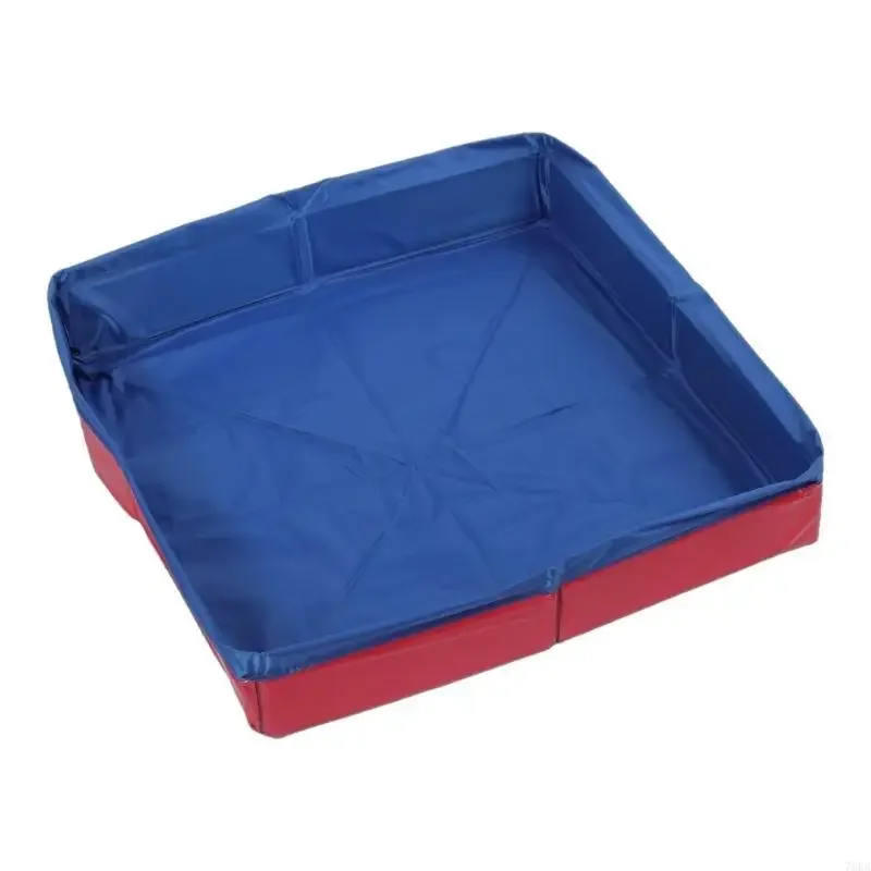 حمام سباحة الكلاب المحمولة PVC Pet Bathbontub حمام سباحة قابلة للطي للكلاب الصغيرة والقطط الاستخدام في الهواء الطلق الداخلي