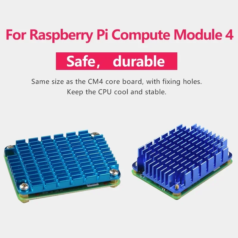 Moduł obliczeniowy Raspberry Pi 4 CM4 chłodnica radiator wifi 40*55mm wentylator