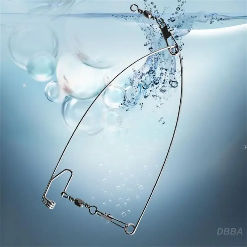 Automatic Fishing Device Stainless Steel Automatic Fishing Hook Universal Fishing Hook Lazy Person