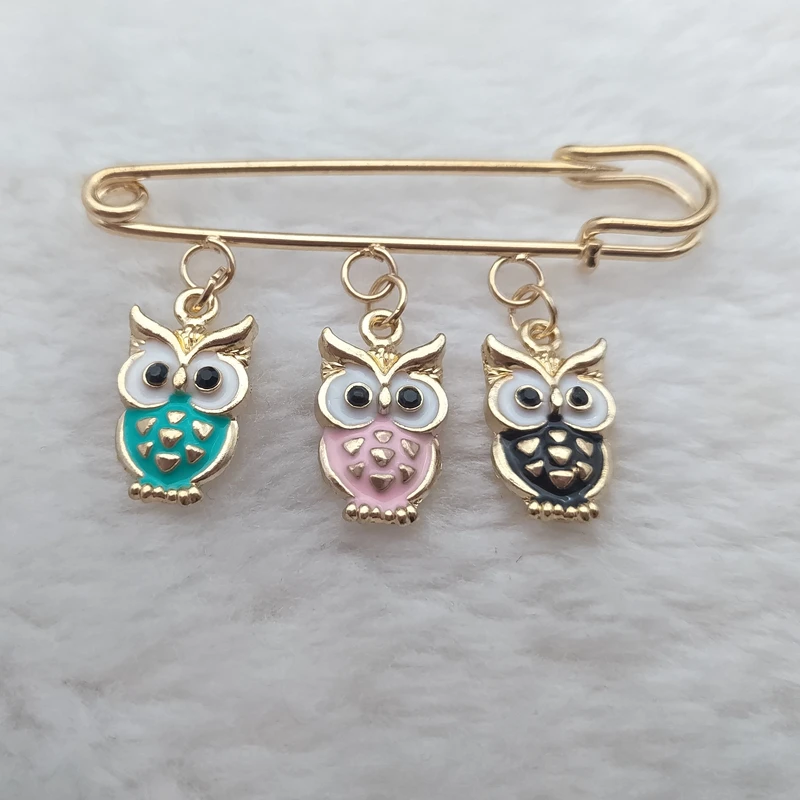 Fashion Exquisite Owl Brooch Korea Fashion Enamel Brooch Animal Brooch Ladies Men\'s Gift Accessories