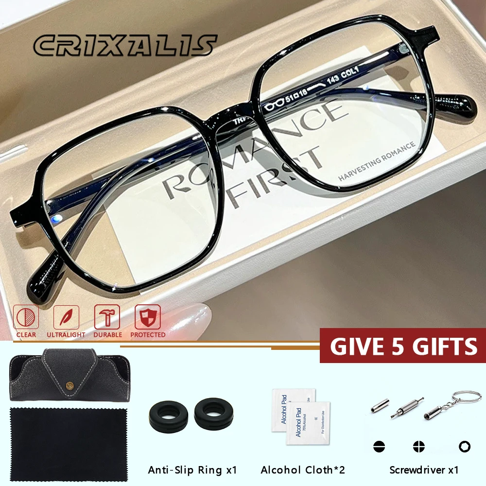 

CRIXALIS женские очки по рецепту для чтения, рабочие офисные оптические линзы, женские очки для чтения, очки с синим светом