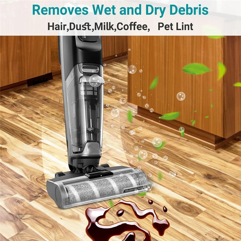 فرشاة وفلتر بديلة ABBK-3930F لمنظف الأرضيات الصلبة اللاسلكي متعدد الأسطح Bissell Crosswave Omniforce Edge