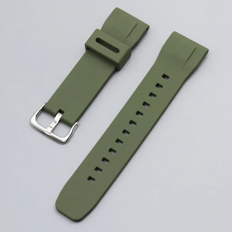 سيليكون ساعة مطاطية الفرقة لسلسلة كاسيو PROTREK PRG-650/650Y PRG-600 PRW-6600 GA-2000 معصمه الرياضة حزام مقاوم للماء 24 مللي متر