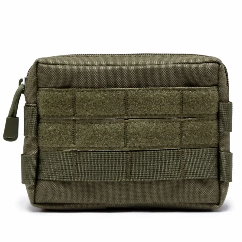 Tactical MOLLE EDC Pouch Outdoor Utility Waist Bag Nylon Tool Storage Pack for Hiking Camping Hunting Vest Backpack Attachment