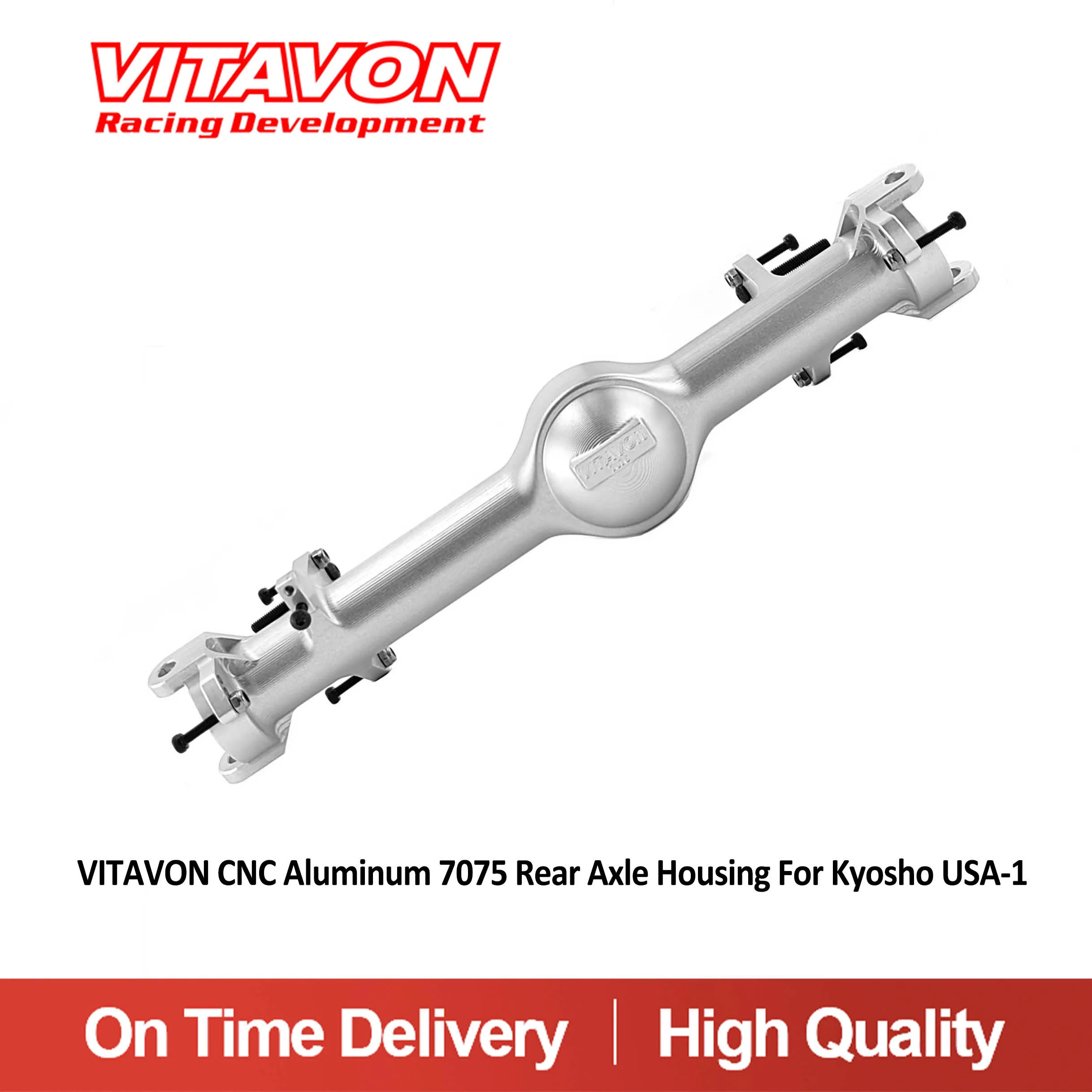 VITAVON CNC Aluminum 7075 Rear Axle Housing For Kyosho USA-1