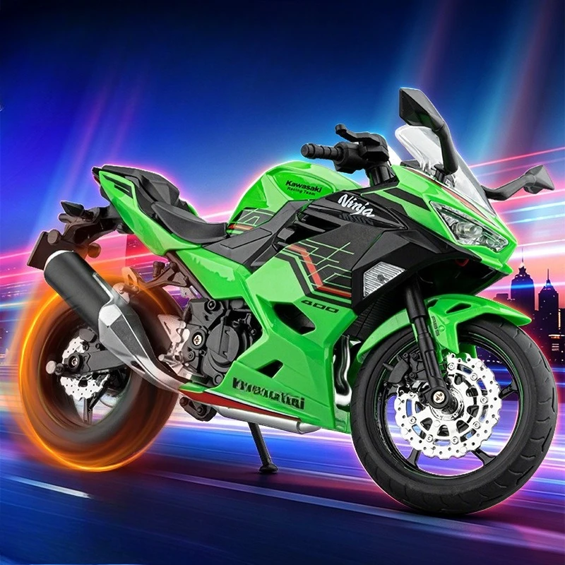 

1:9 400 Entry-leve Alloy Diecast Motorcycle Model Toys Car Front Wheel Linkage Shock Absorption Motorbike Gifts