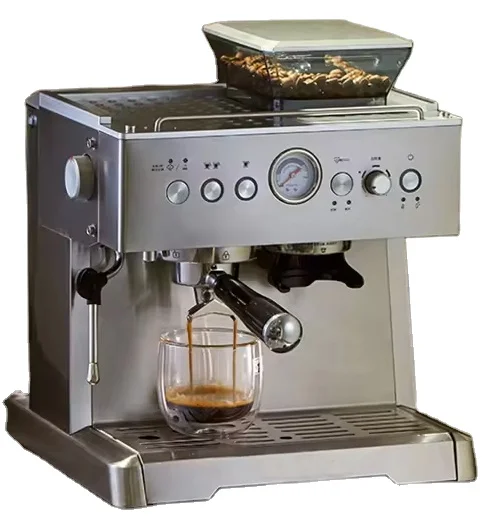

luxury3 in 1 Bean to Coffee Automatic Espresso Machine Coffee With Grinder Milk Frother 15bar