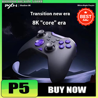 PXN P5 8K Wireless Tri Mode Gamepad Hall Trigger 8000Hz Polling Rate Gamepads Game Controllers Customized For PC NS Smartphone