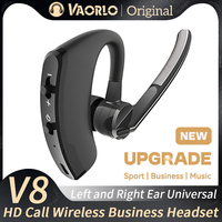 V8 V9 Bluetooth Earphone Wireless Stereo Left Right Ear Universal Headset Long Standby With HD Mic Call For Sport Business Music